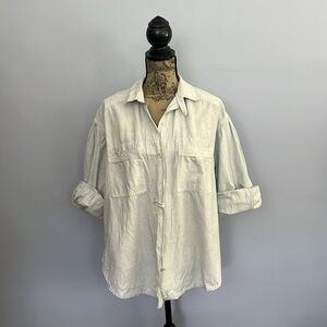 Free People Button Down Shirt
